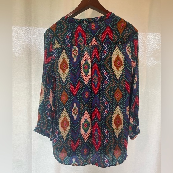 Maeve Multicolor Patterned Blouse - Picture 2 of 7
